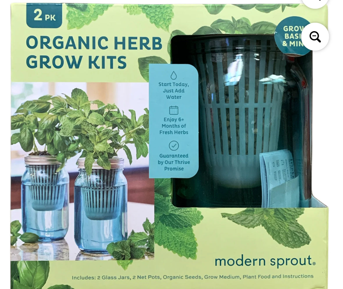 2 Pack Organic Herb Grow Kit