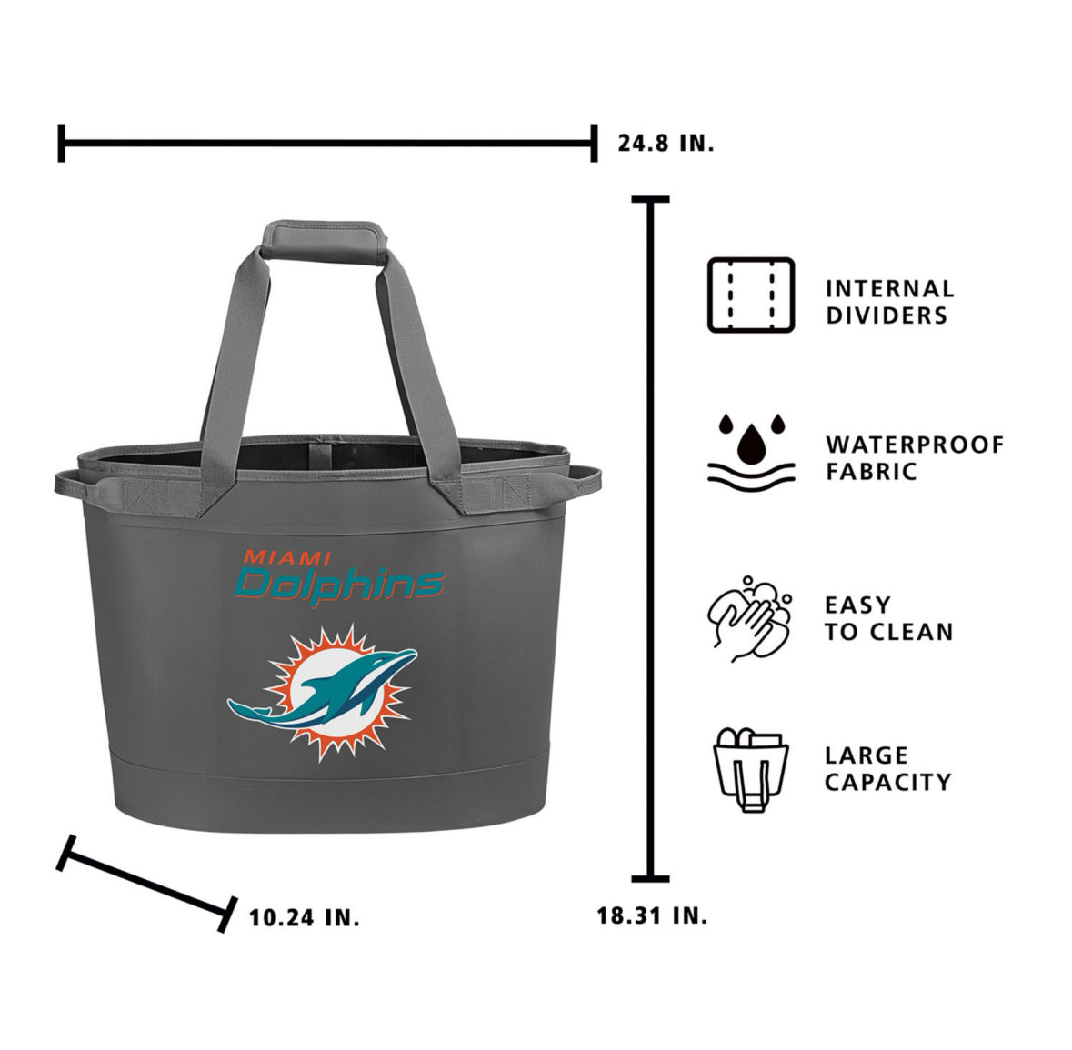 Miami Dolphins Tote