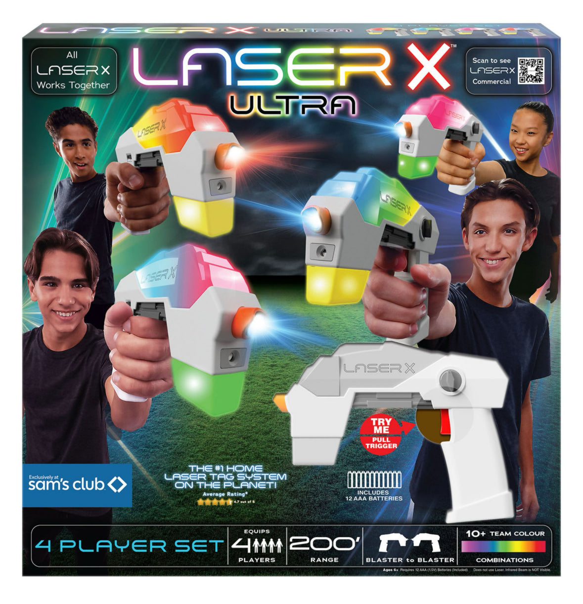 Laser X Ultra 4 Player