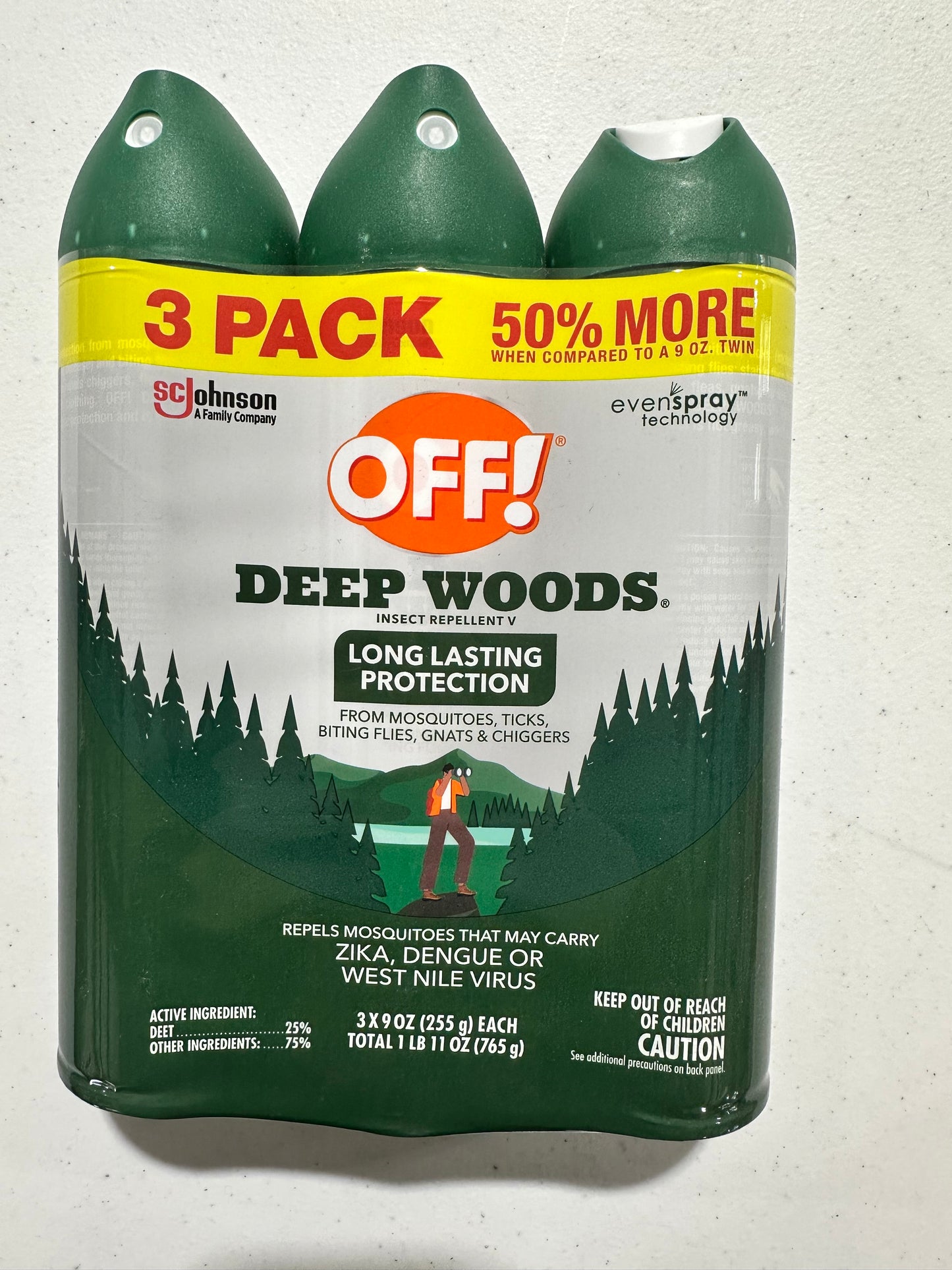 OFF! 3 Pack Deep Woods