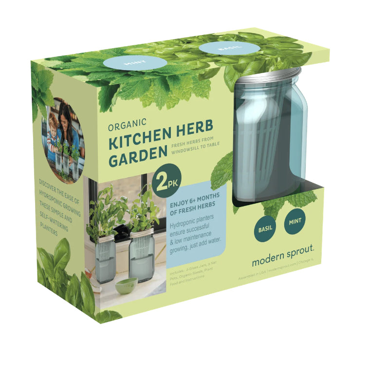 2 Pack Organic Herb Grow Kit