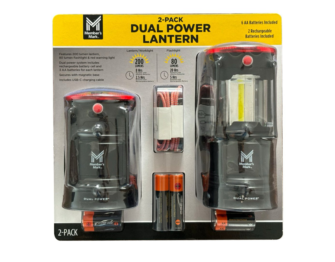 Dual Power Lanterns