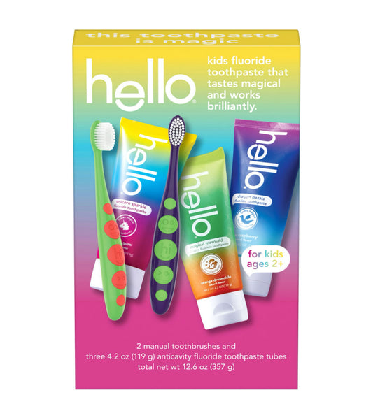 hello Toothpaste Set