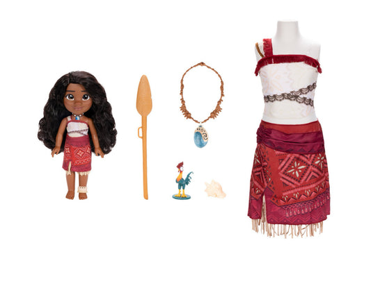 Moana 2 Doll and Dress up set