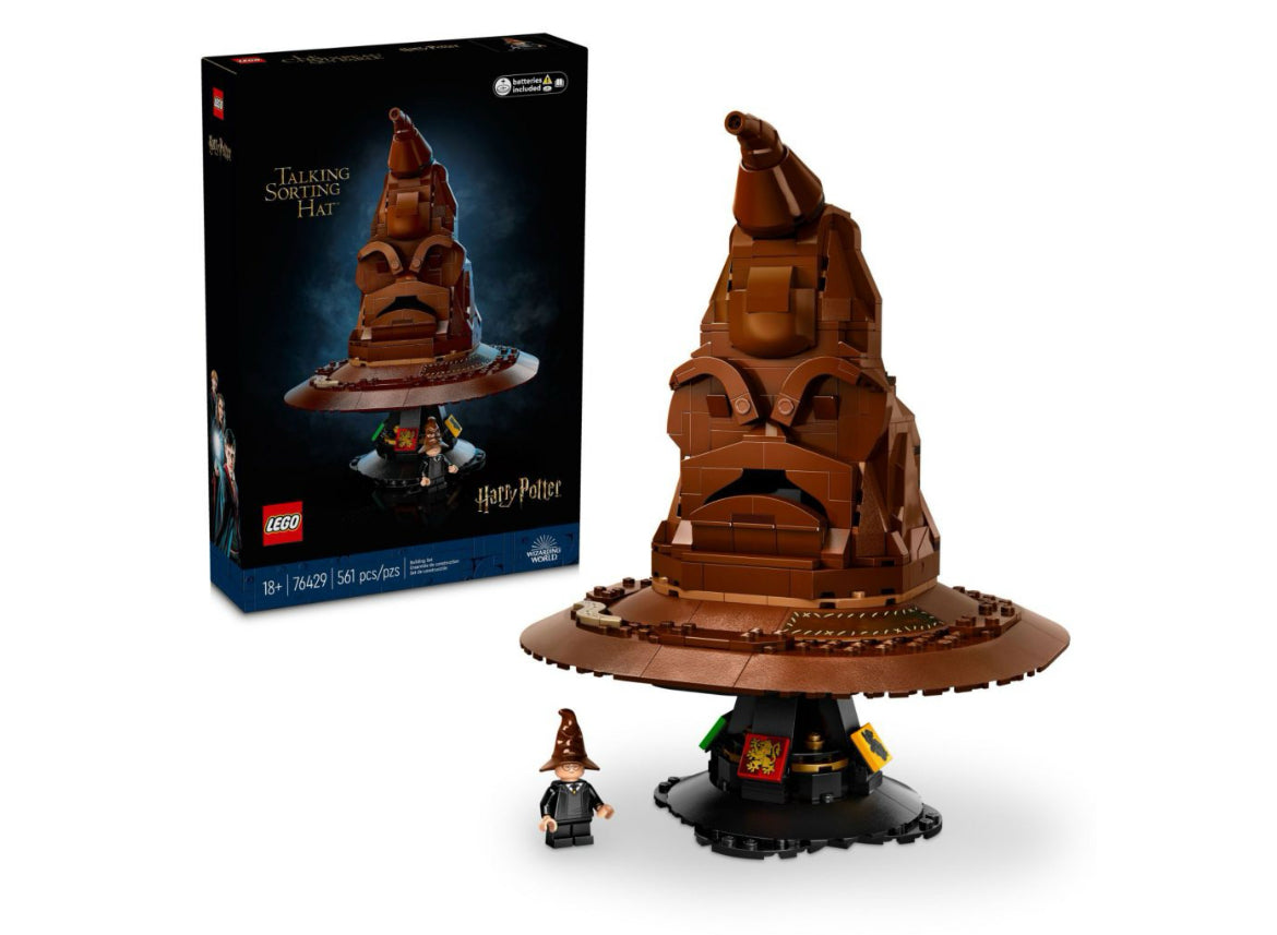 LEGO Harry Potter Talking
Sorting Hat Building Set, 561 pcs.