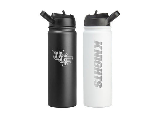 UCF Knights 24 oz. X 2 pk. Stainless Steel Water Bottles