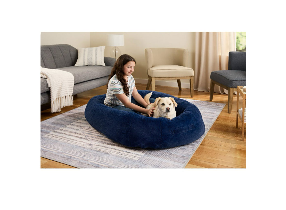 Snuggle Cuddler Oversized Plush Human Dog Bed