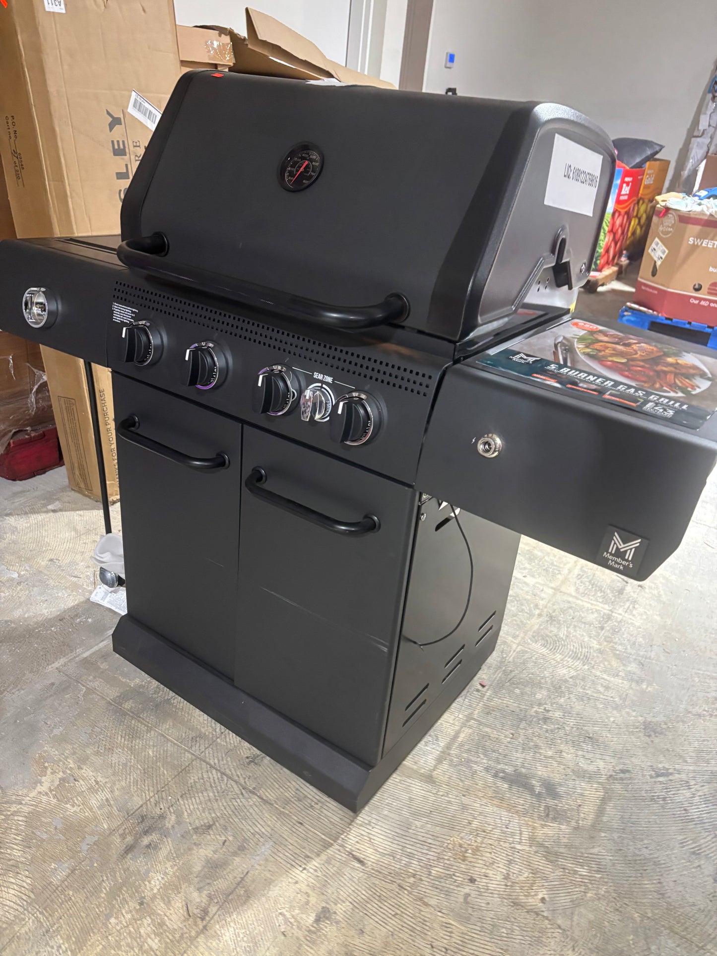 Members Mark 5 Burner Gas Propane Grill