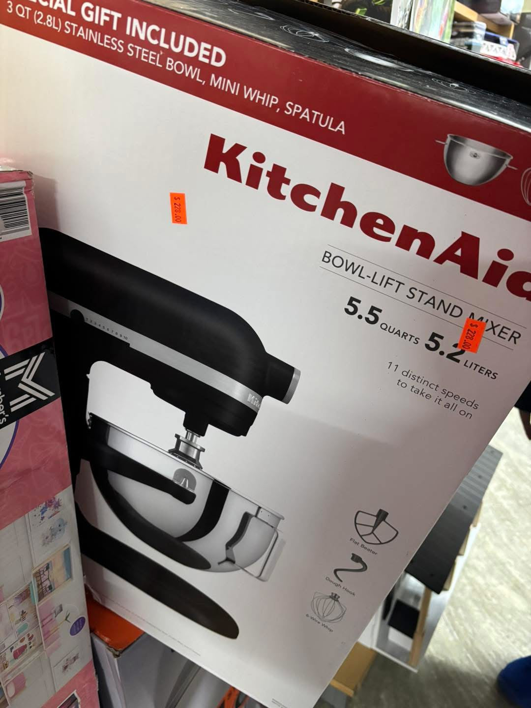 KitchenAid 5.5 Quart Bowl-Lift Stand Mixer