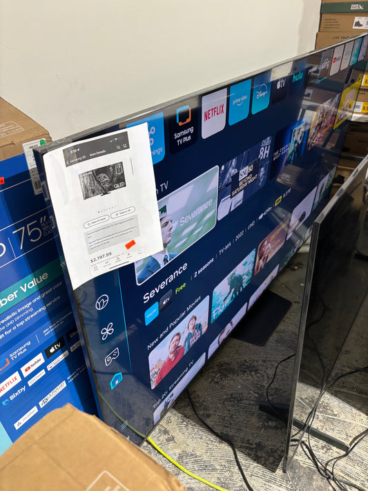 SAMSUNG 85" Class Q80D
Series QLED Smart TV